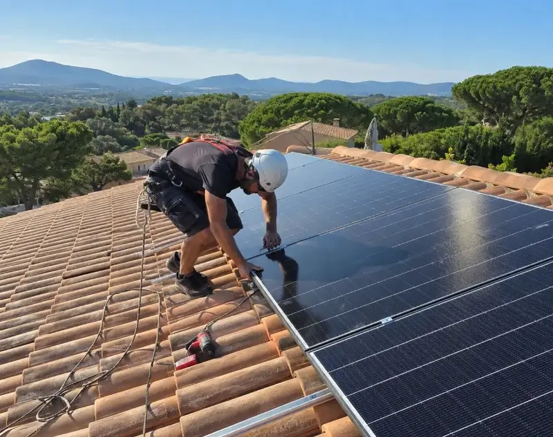 Installateur panneaux solaires Marcy — pose photovoltaïque sur toiture