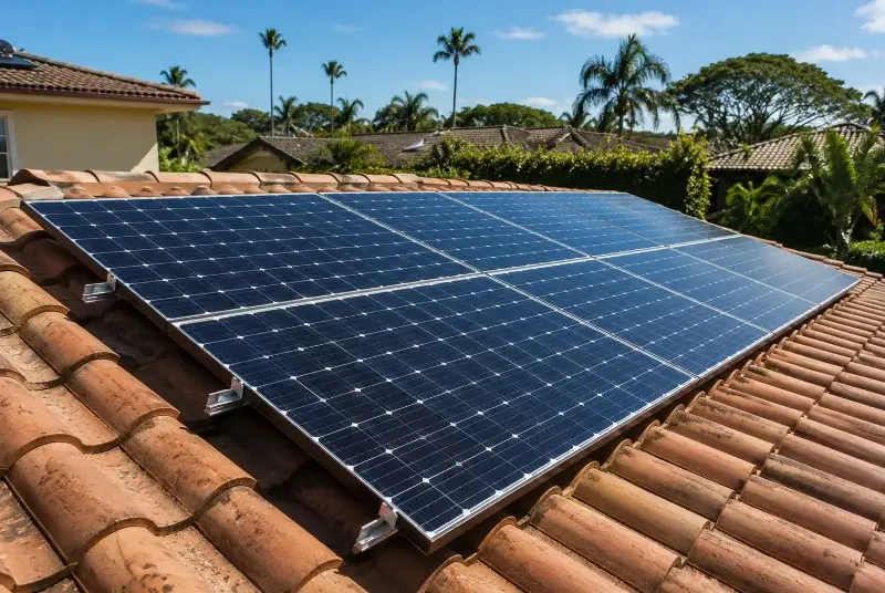 Installation de panneaux solaires à Marcy
